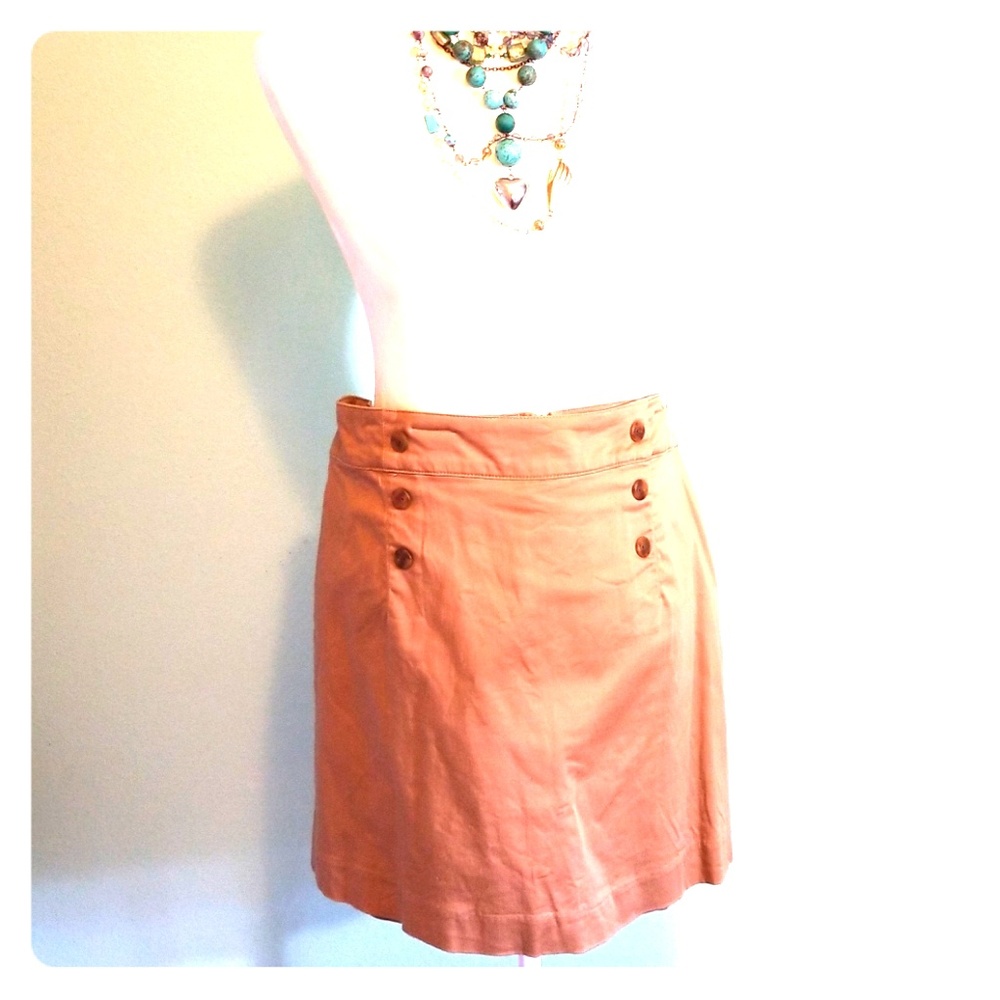 Tan Skirt Skort Size 14
